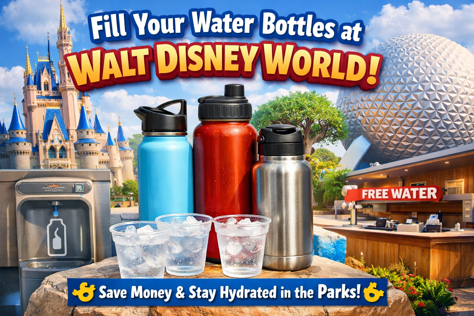 Don’t Waste Money on Bottled Water at Walt Disney World